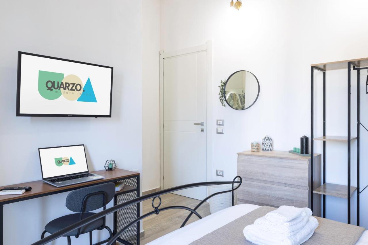 Quarzo. Modern Rooms Cagliari Ngoại thất bức ảnh